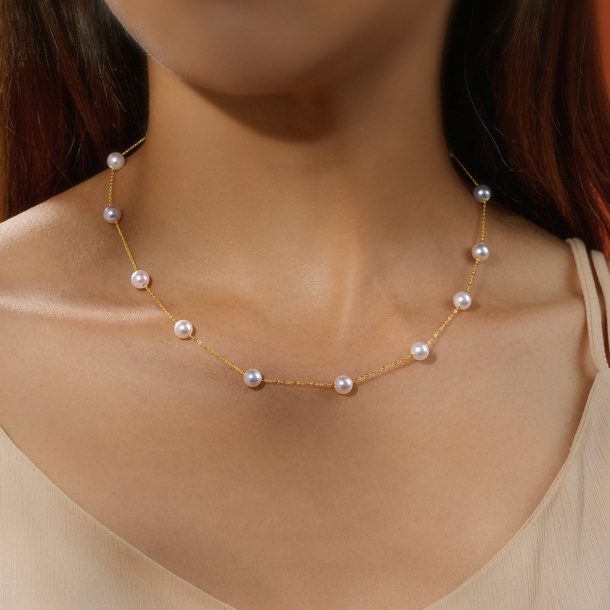 Sea Pearl 18k Gold Necklace